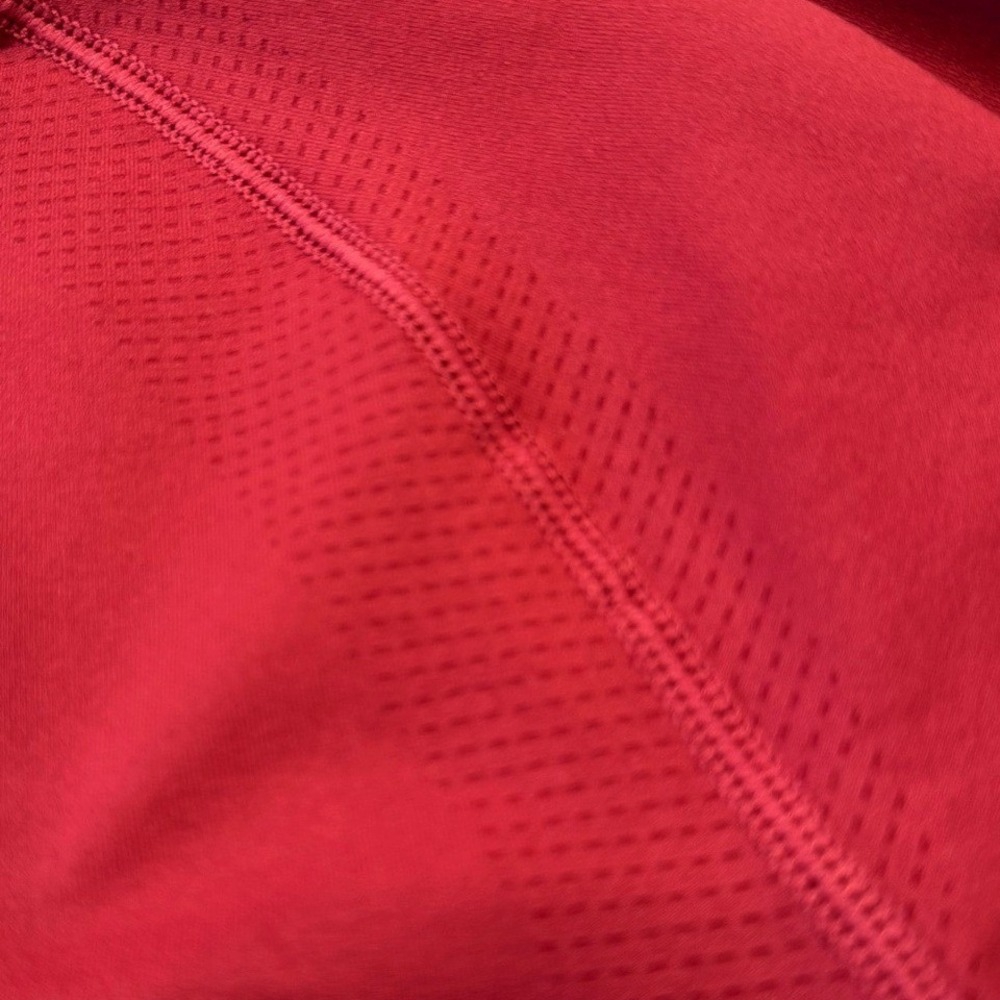 90 Degree by‎ Reflex Womens Seamless Long Sleeve Crop Top Red XL Thumbholes - Picture 6 of 8